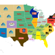 Map of America's favorite grocery stores by state